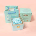 New Soap Rose Flower Jewelry Packaging Gift Box
